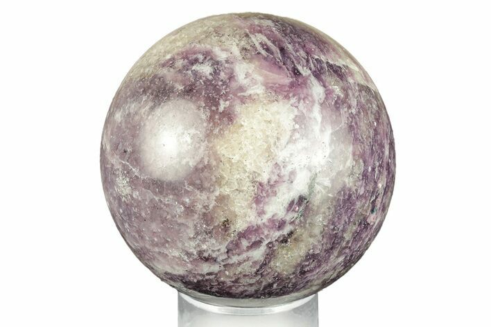 Sparkling Purple Lepidolite Sphere - Madagascar #258140